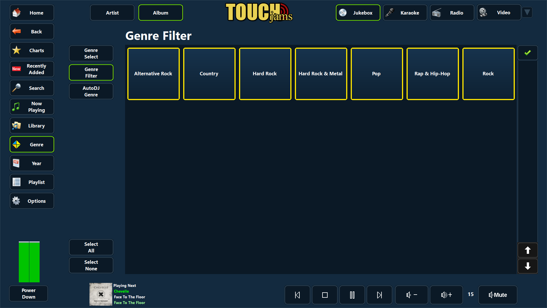 Genre Filter Skin